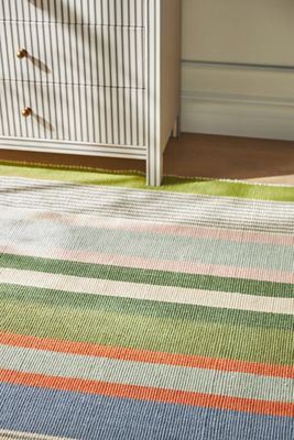 Warren Striped Handwoven Wool Rug