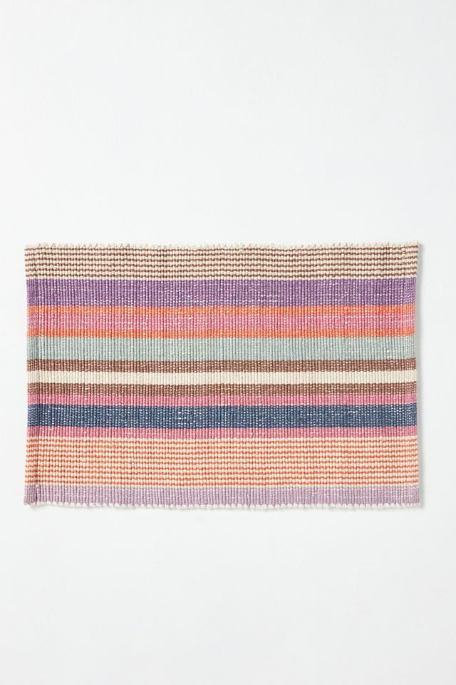 Warren Striped Handwoven Wool Rug #2