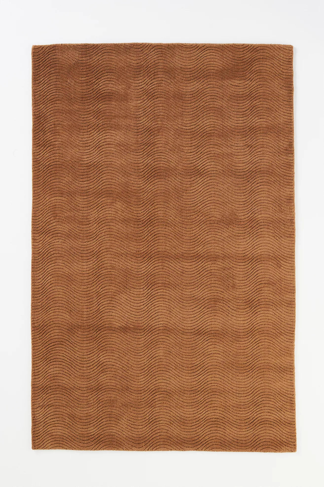 Hand Tufted 100% Wool Contour Rug - thumbnail 3