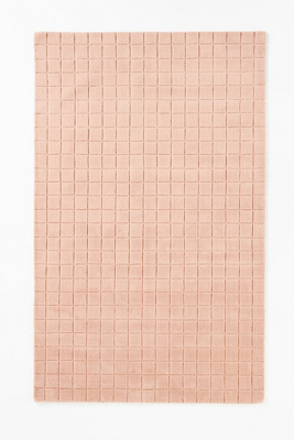 Anthropologie Hand-tufted Wool Contour Rug