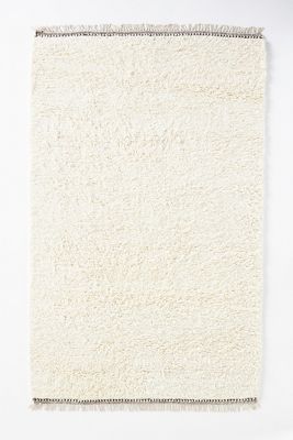 Hand-Knotted Wool Shag Neo Rug