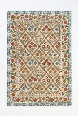 ANTHROPOLOGIE TUFTED COTSWOLD RUG 