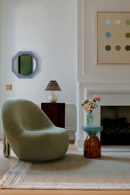 Wool Blend Tufted Tassel Rug - Thumbnail 4