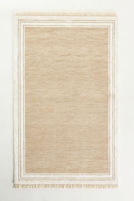 Wool Blend Tufted Tassel Rug