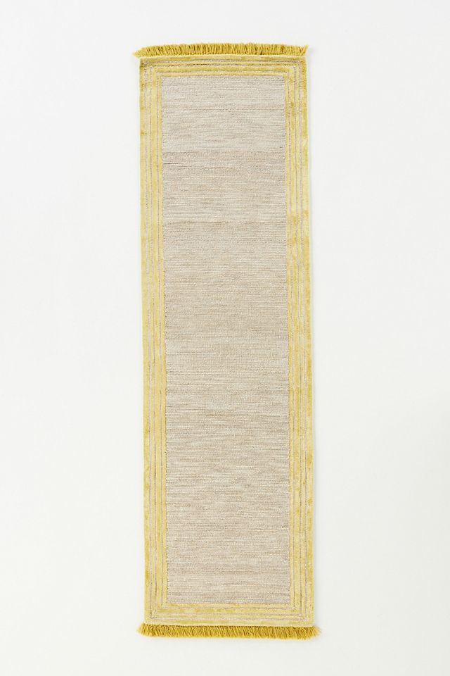 Wool Blend Tufted Tassel Rug #2