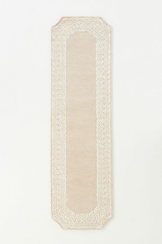 Wool Blend Tufted Shaped Rug #2