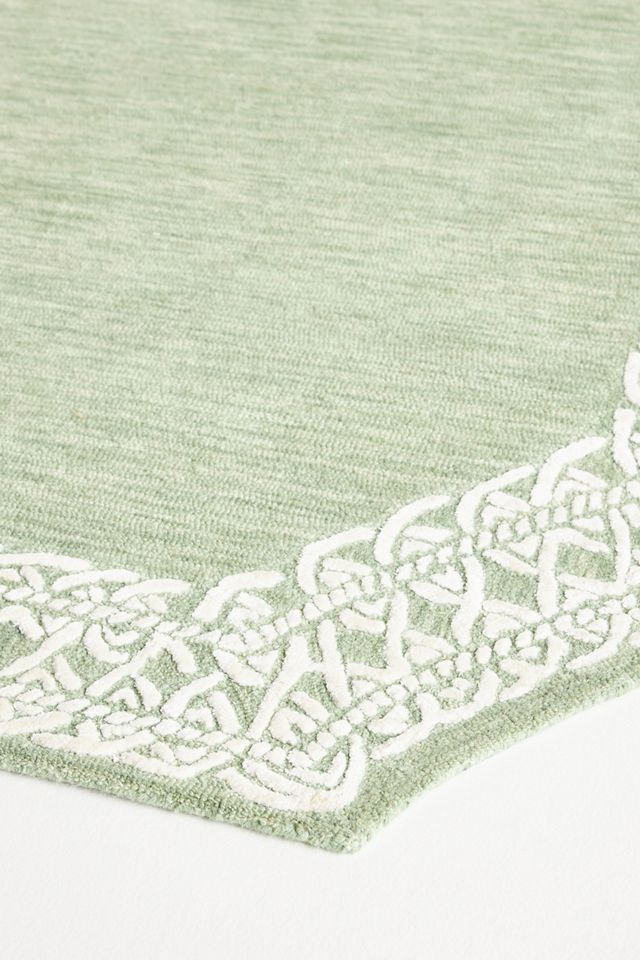 Avondale Hand-Tufted Wool-Viscose Blend Shaped Rug #2