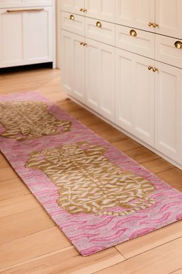 Wool Hand-Tufted Tiger Rug