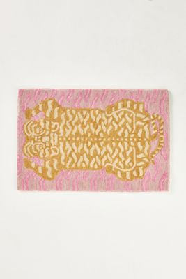 Hand Tufted 100% Wool Tiger Rug