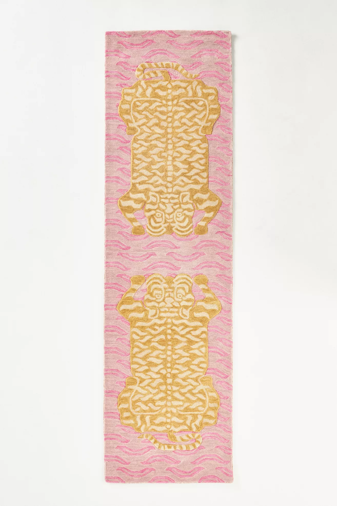 Hand Tufted 100% Wool Tiger Rug - thumbnail 6
