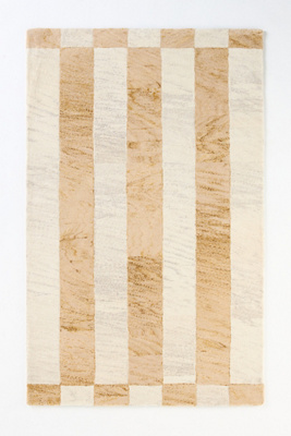 Anthropologie Hand-tufted Striped Vivianna Rug
