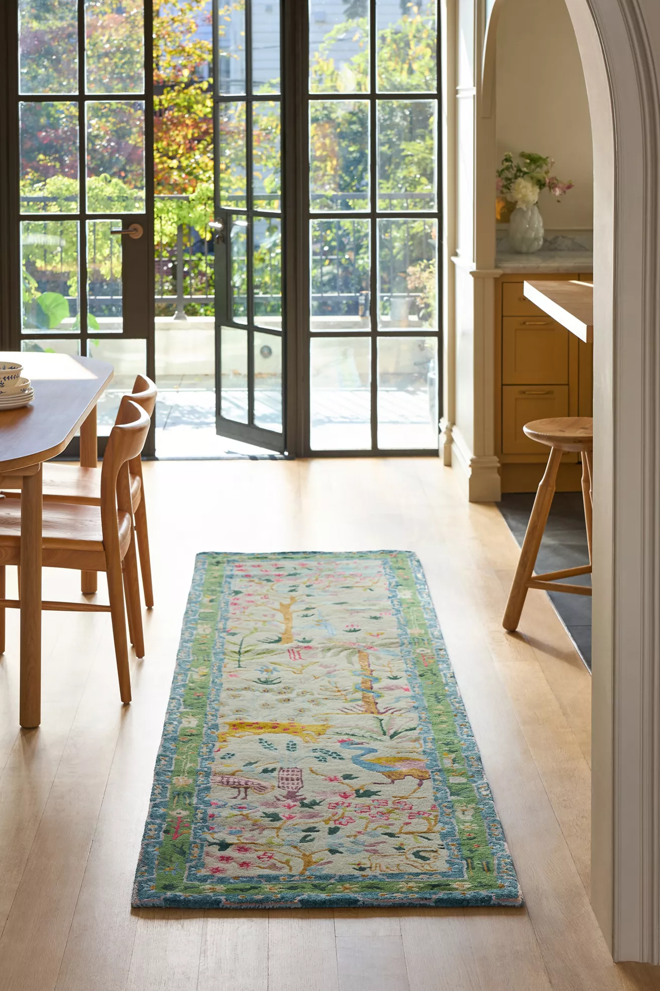 Wool & Viscose Blend Tufted Tales Menagerie Rug | AnthroHome