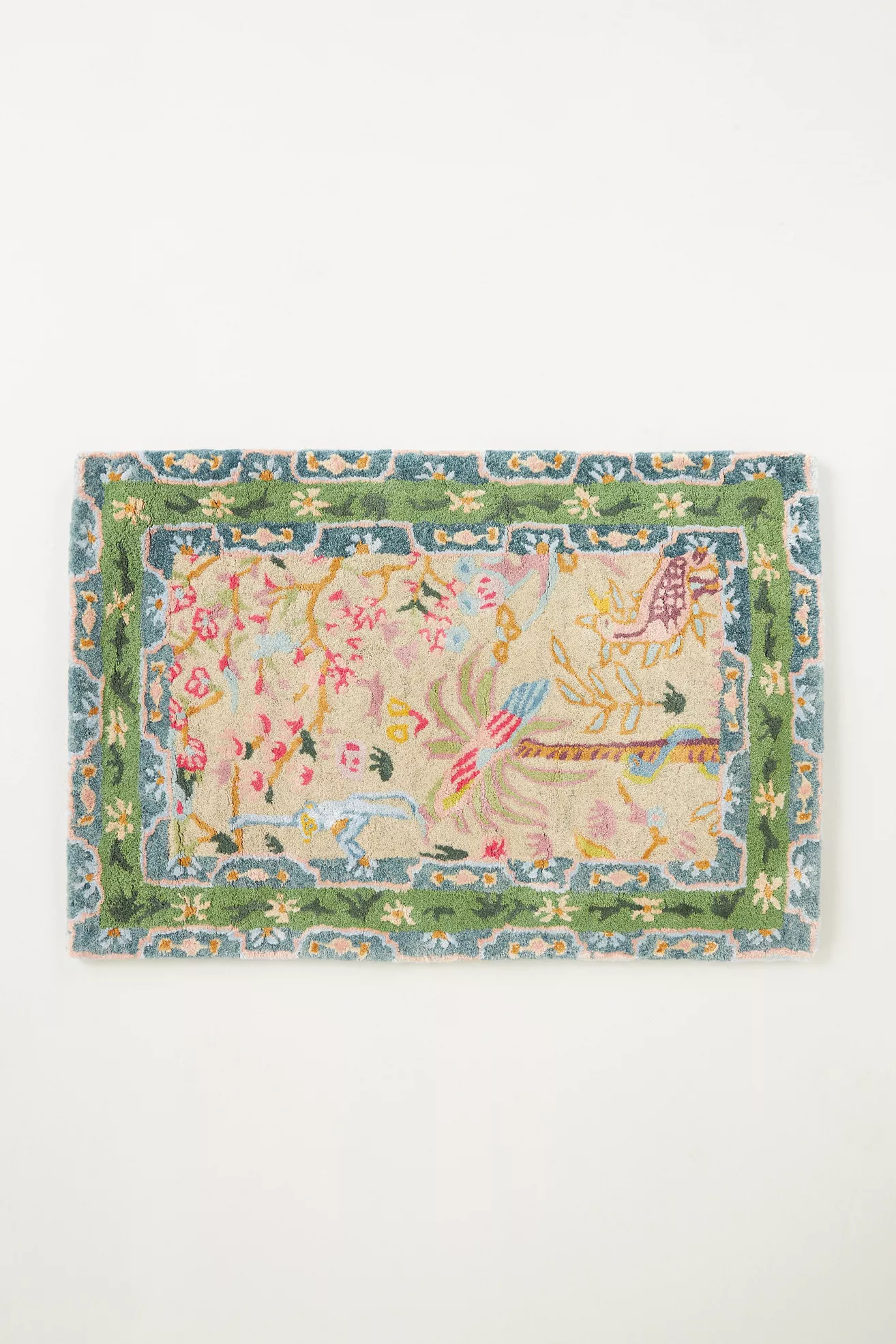 Wool & Viscose Blend Tufted Tales Menagerie Rug | AnthroHome