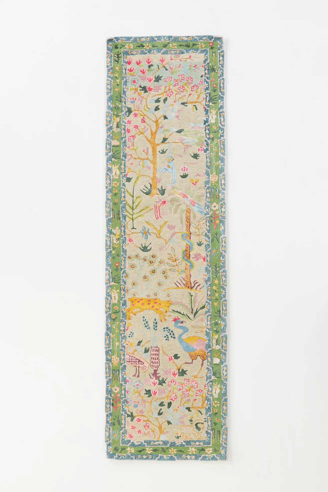 Wool & Viscose Blend Tufted Tales Menagerie Rug | AnthroHome