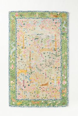Wool & Viscose Blend Tufted Tales Menagerie Rug