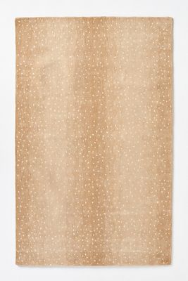 Anthropologie Hand-tufted Woodlands Rug In Neutral