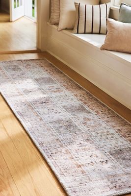 Tufted Printed Prairie Floral Rug