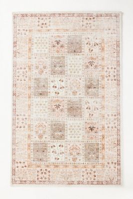 Tufted Printed Prairie Floral Rug