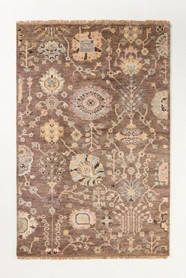 Hand-Knotted Kerrington Persian-Inspired Wool Rug