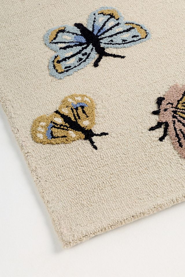 Rifle Paper Co. x Loloi Highgrove Butterfly Rug | AnthroHome