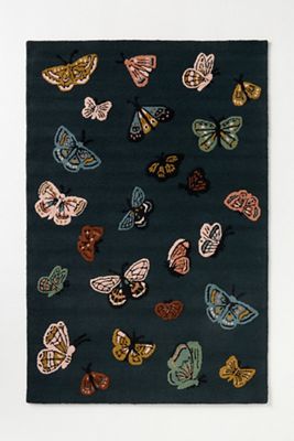 Rifle Paper Co. Highgrove Butterfly Rug
