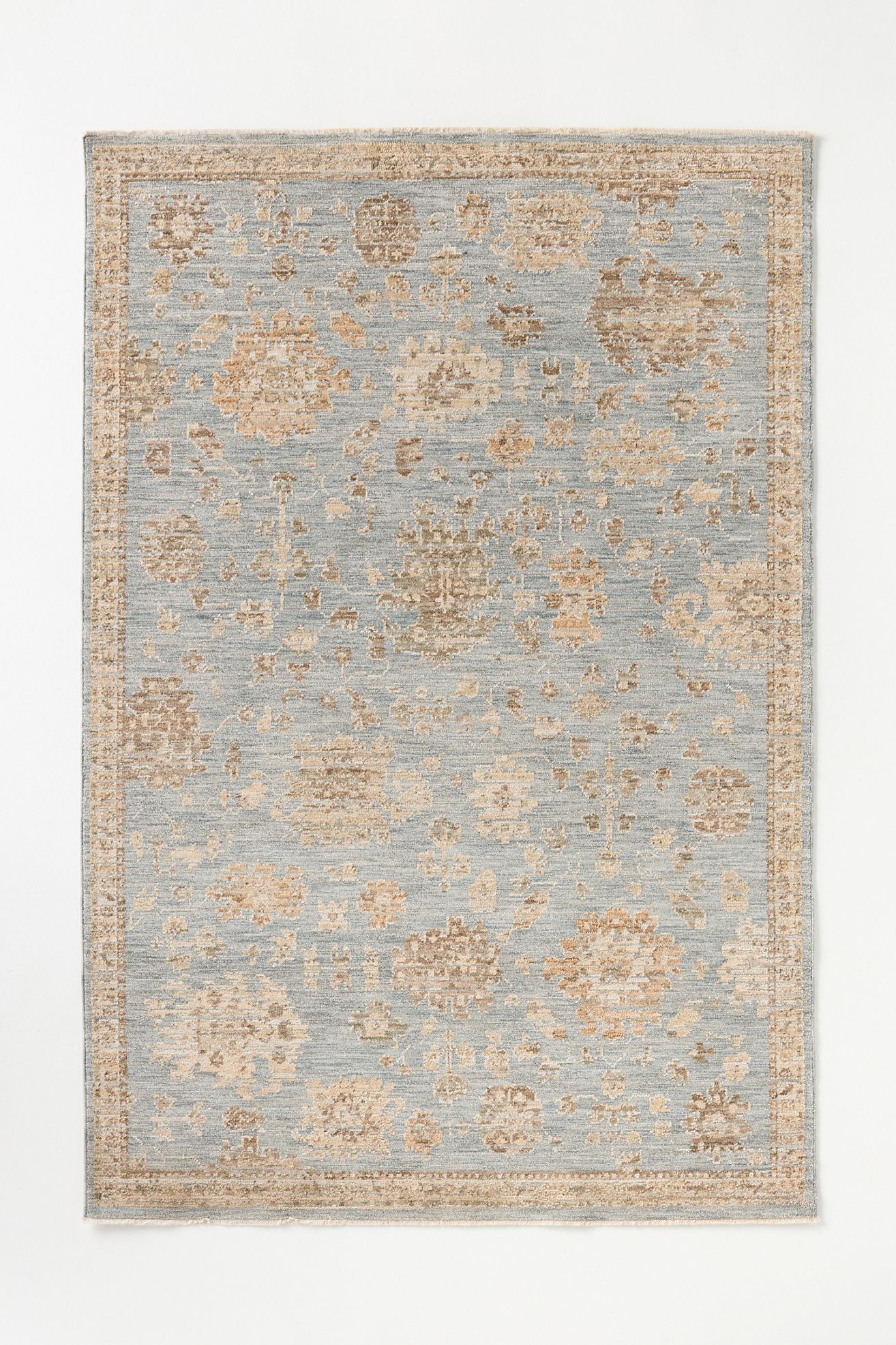 Willa Easy Care Persian Rug - Wedgewood Blue, Standard, 5'3" X 7'6"