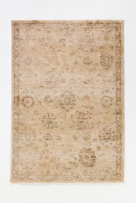 Anthropologie Willa Easy Care Persian Rug In Neutral