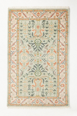 Anthropologie Aileen Hand-knotted Persian-inspired Rug In Brown