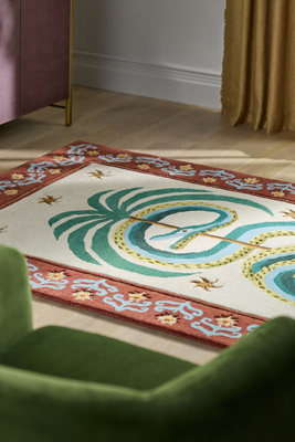 Printed Goods Snake Hand-Tufted Wool Rug | Anthropologie