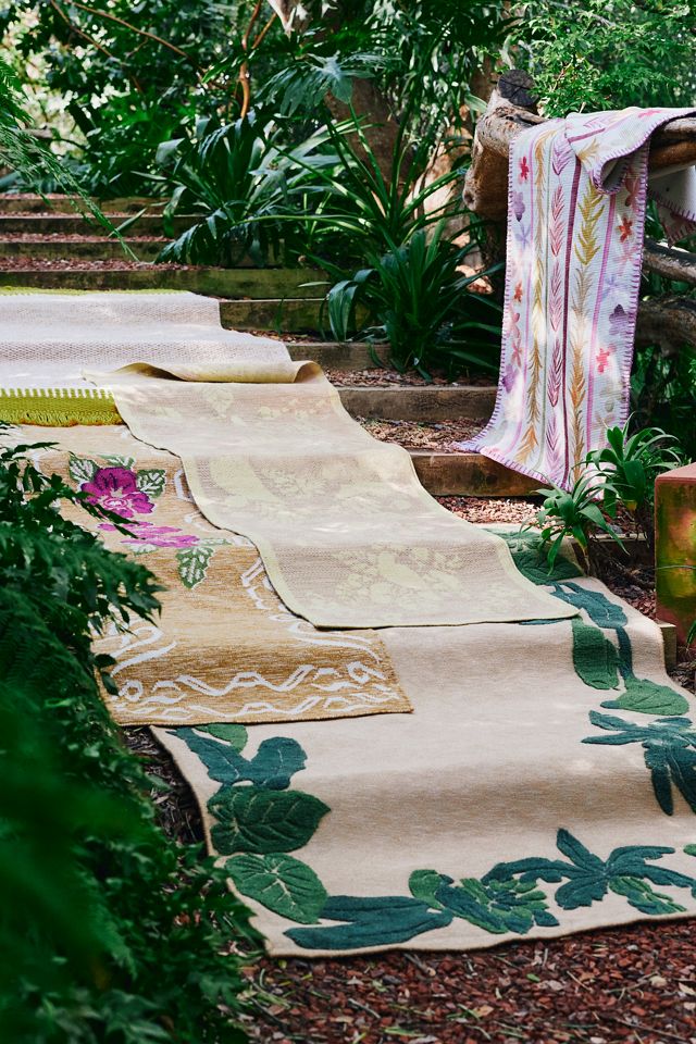 Nerina Flatwoven Indoor/Outdoor Floral Rug #3