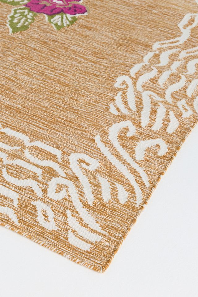 Nerina Flatwoven Indoor/Outdoor Floral Rug #1