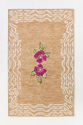 Nerina Flatwoven Indoor/Outdoor Floral Rug