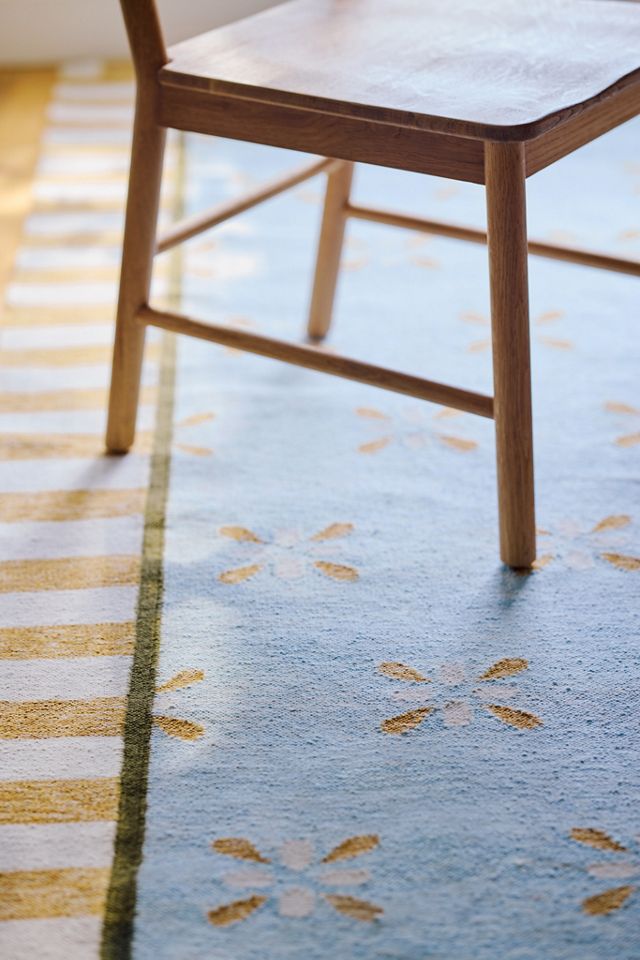 Bellus Flatwoven Indoor/Outdoor Striped Border Rug #1