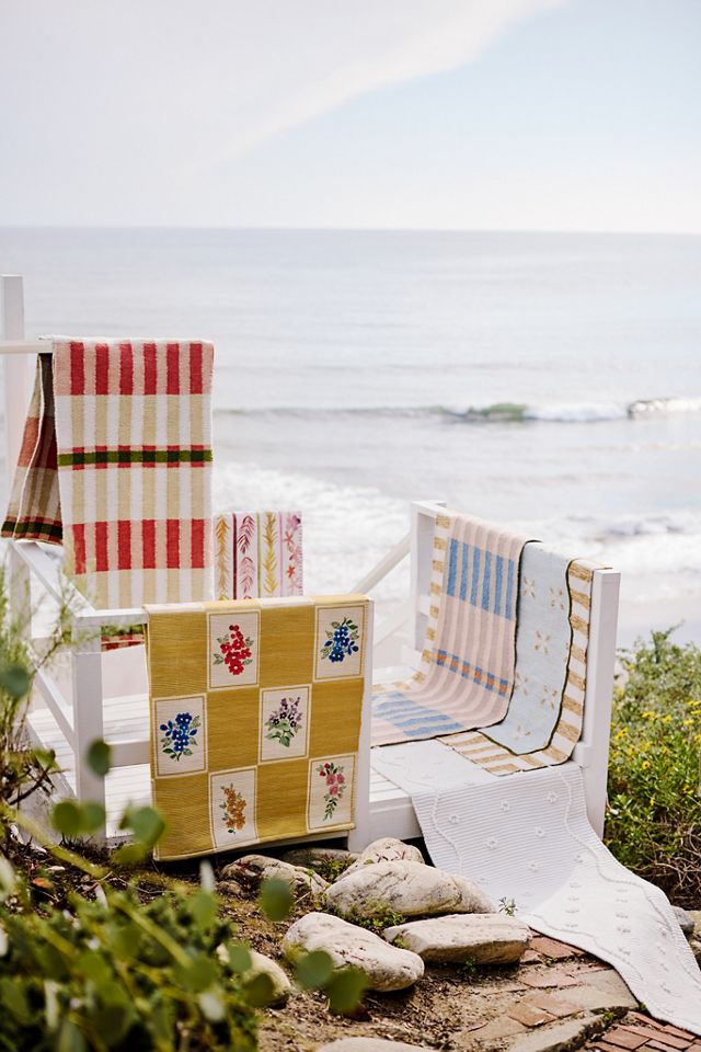 Poppy Indoor/Outdoor Flatwoven Geometric Rug #4