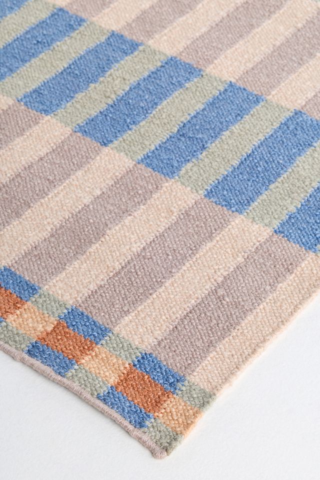 Poppy Indoor/Outdoor Flatwoven Geometric Rug #2