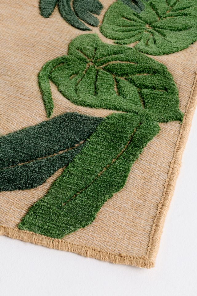 Farm Rio x Anthropologie Tufted Indoor/Outdoor Bananas Rug #2