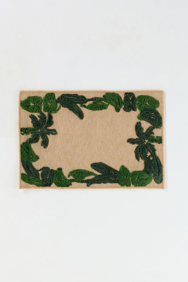 Farm Rio x Anthropologie Tufted Indoor/Outdoor Bananas Rug #3