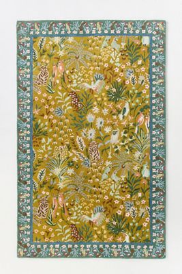 Anela Tufted Wool Scenic Rug