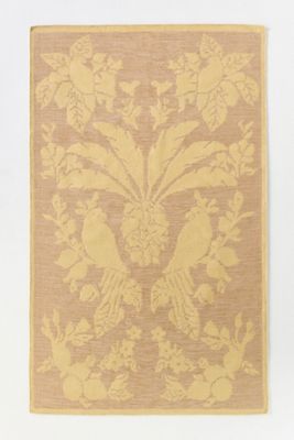 Farm Rio x Anthropologie Flatwoven Indoor/Outdoor Parrots Rug