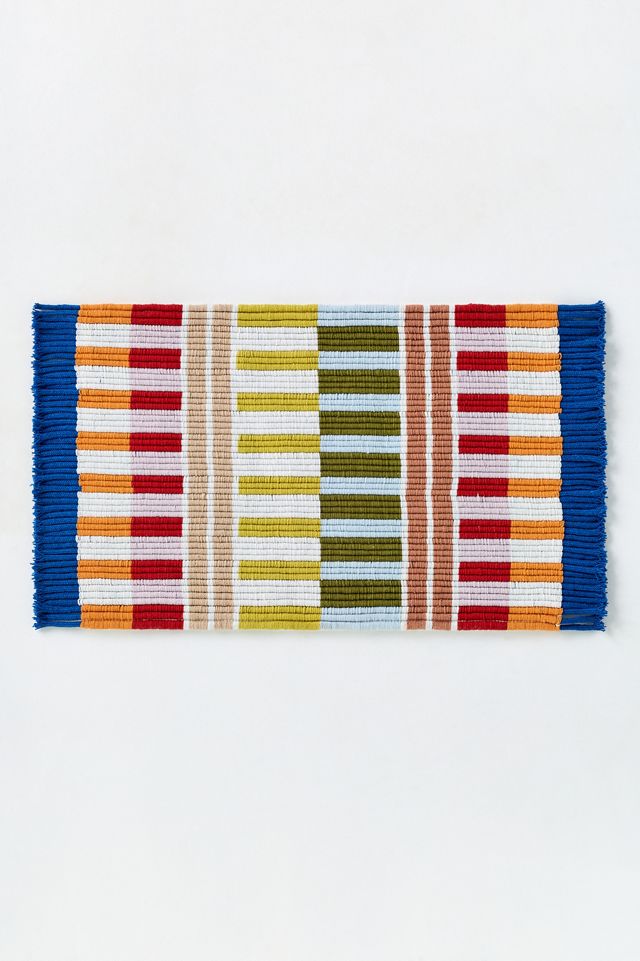 Brighton Indoor/Outdoor Flatwoven Striped Rug #2