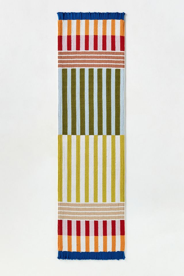 Brighton Indoor/Outdoor Flatwoven Striped Rug #3
