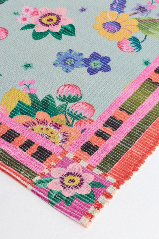 Lannie Indoor/Outdoor Flatwoven Printed Fruit Rug #1