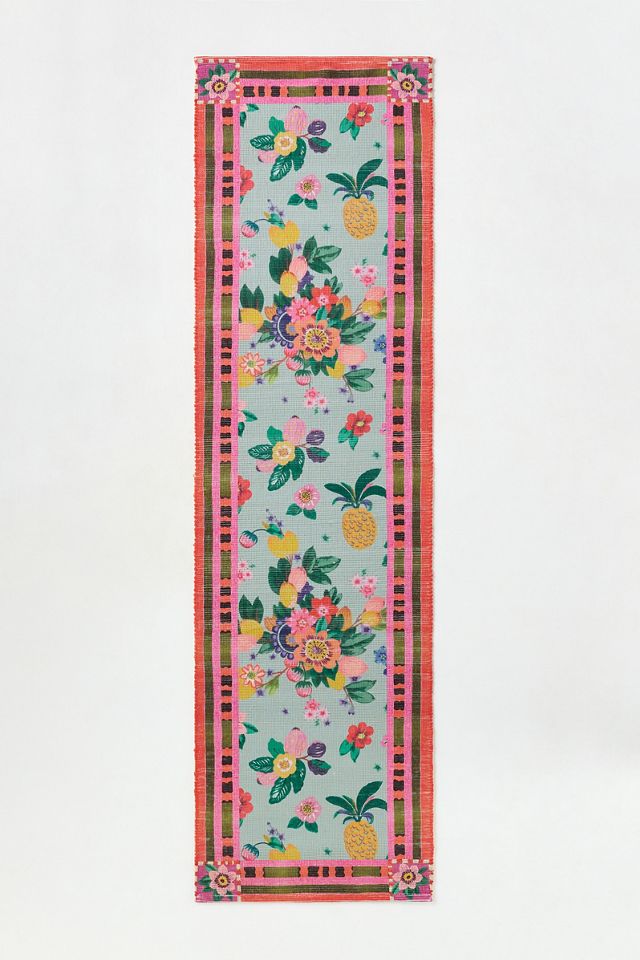 Lannie Indoor/Outdoor Flatwoven Printed Fruit Rug #3