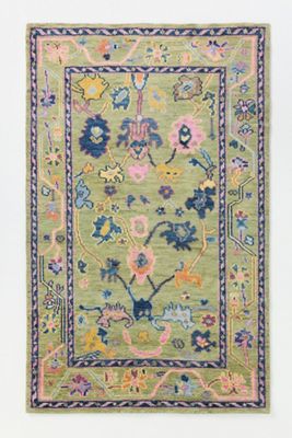 Gwen Hand-Knotted Wool Persian-Inspired Rug