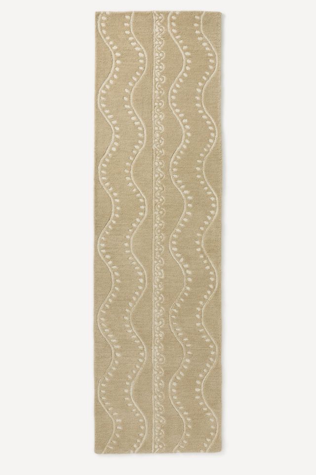 Michaela Tufted Wool Wave Rug #2