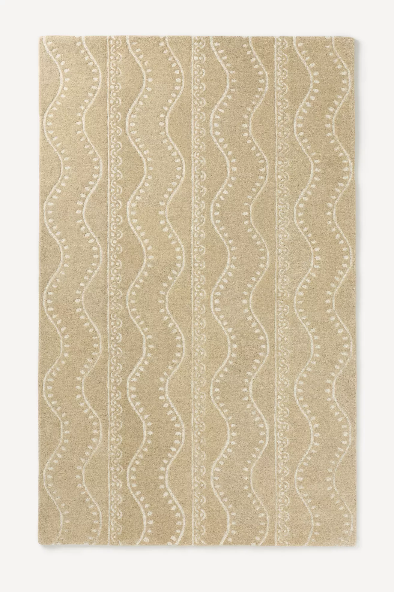 Michaela Tufted Wool Wave Rug