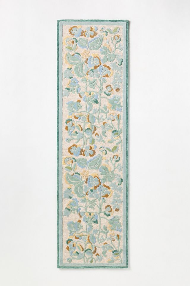 Claire de Quenetain Tufted Wool Blend Floral Rug #2