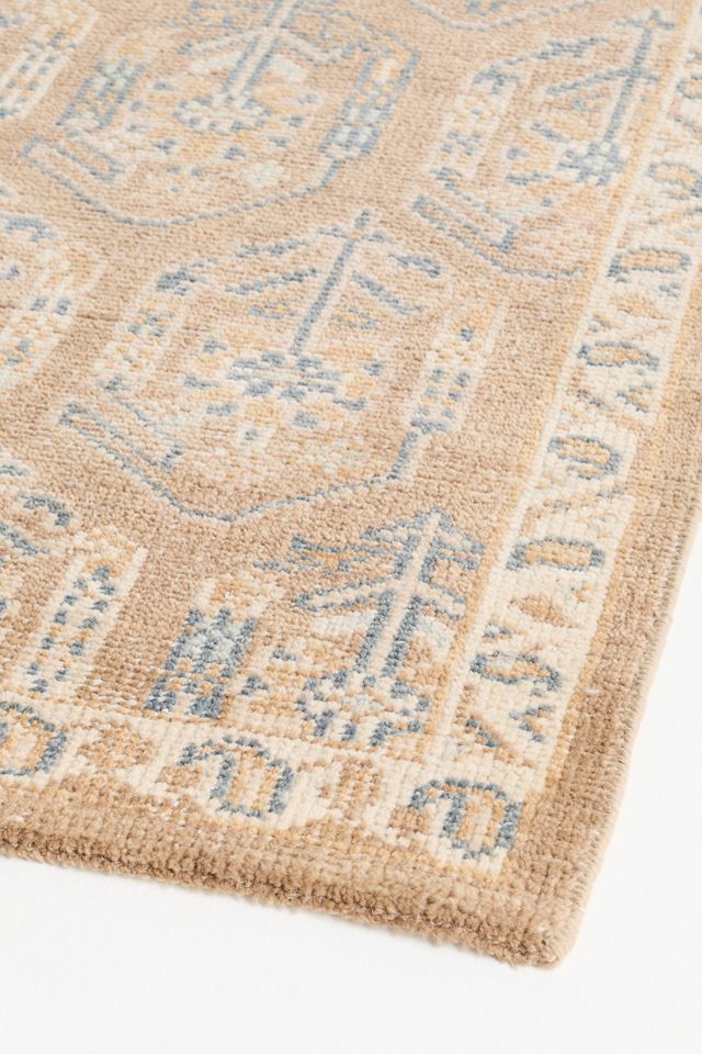 Cara Paisley Hand-Knotted Wool Persian-Inspired Rug #1