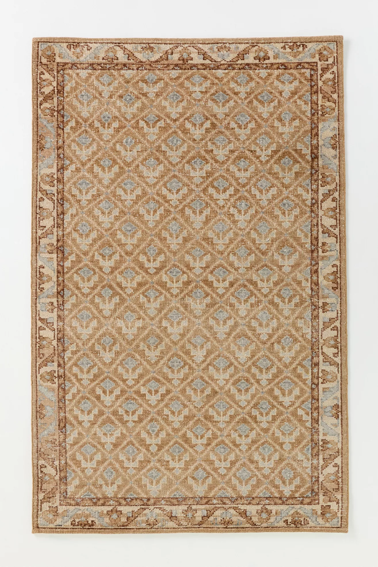 Tato Bouti Hand-Knotted Wool Persian-Inspired Rug