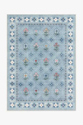 Ruggable Washable Folk Floral Ella Rug
